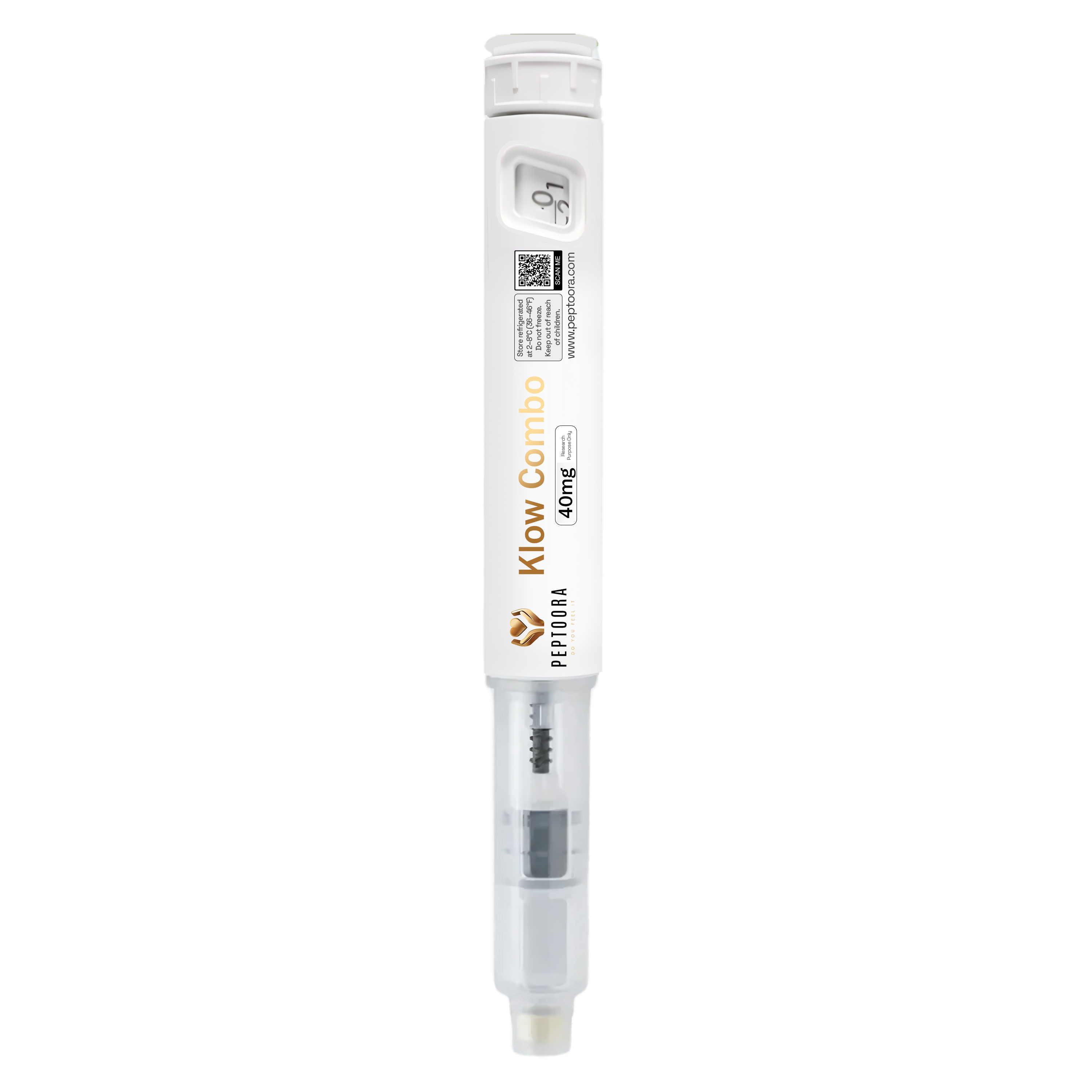 Klow Combo (GHK-cu+BPC-157+TB500+KPV) | 40 mg Pen
