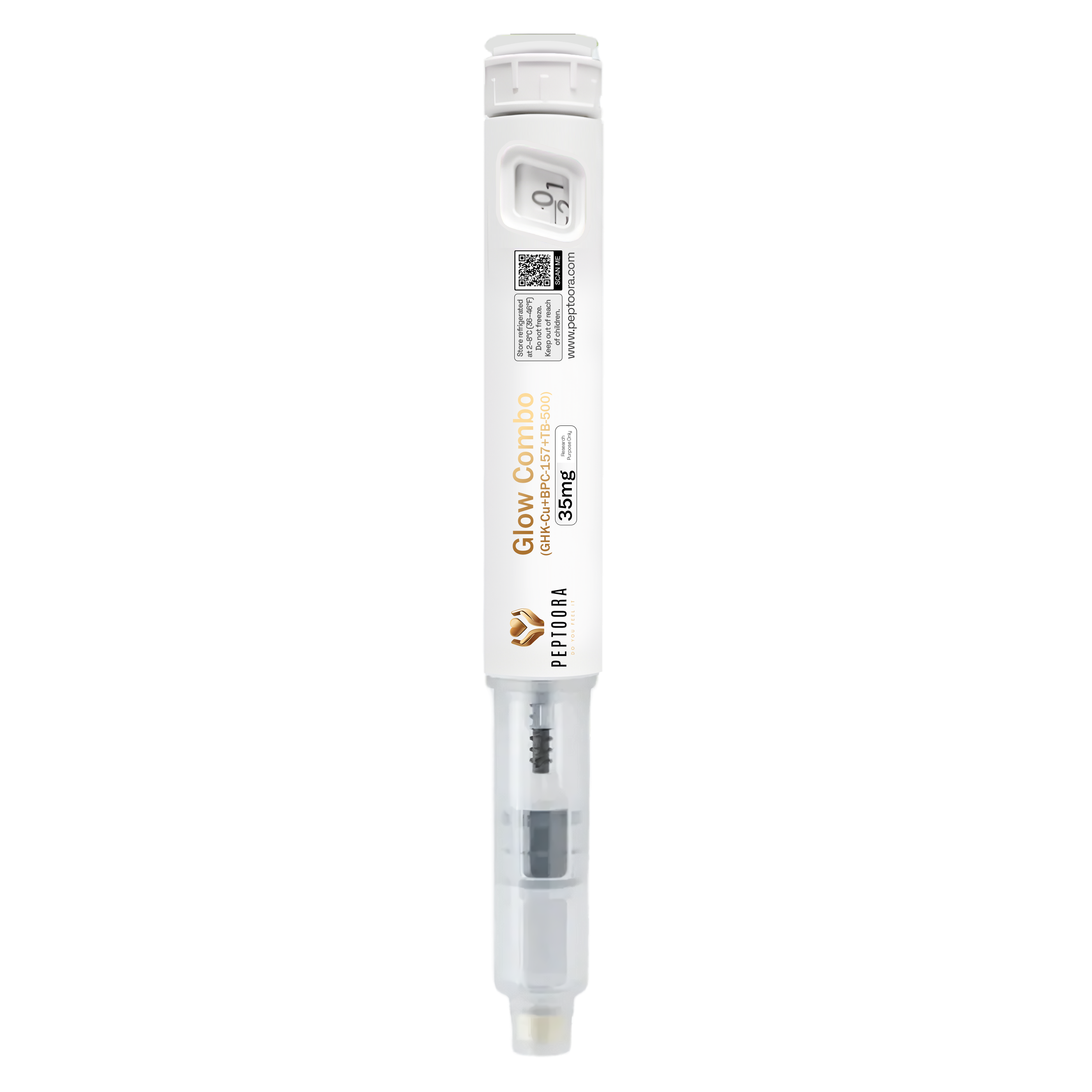 Glow Combo (GHK-Cu+BPC-157+TB-500) | 35 mg Pen